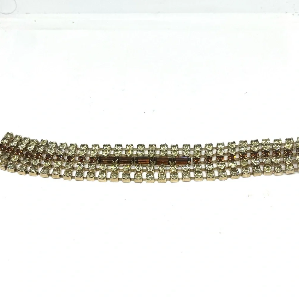 Vintage Rhinestone Bracelet